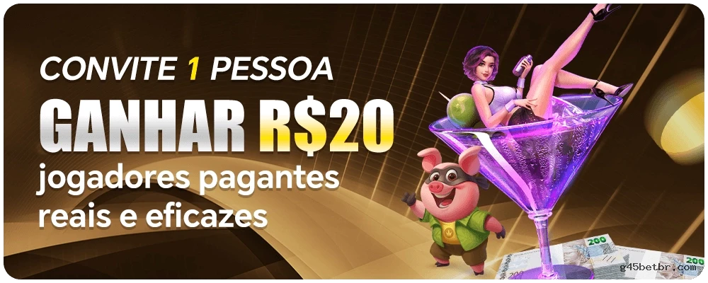 Imagem promocional do login da G45